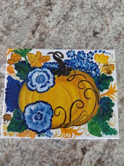 Handpainted Wall Art 8x10