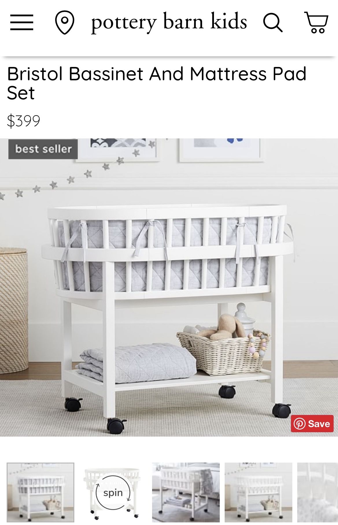 Bristol bassinet hotsell