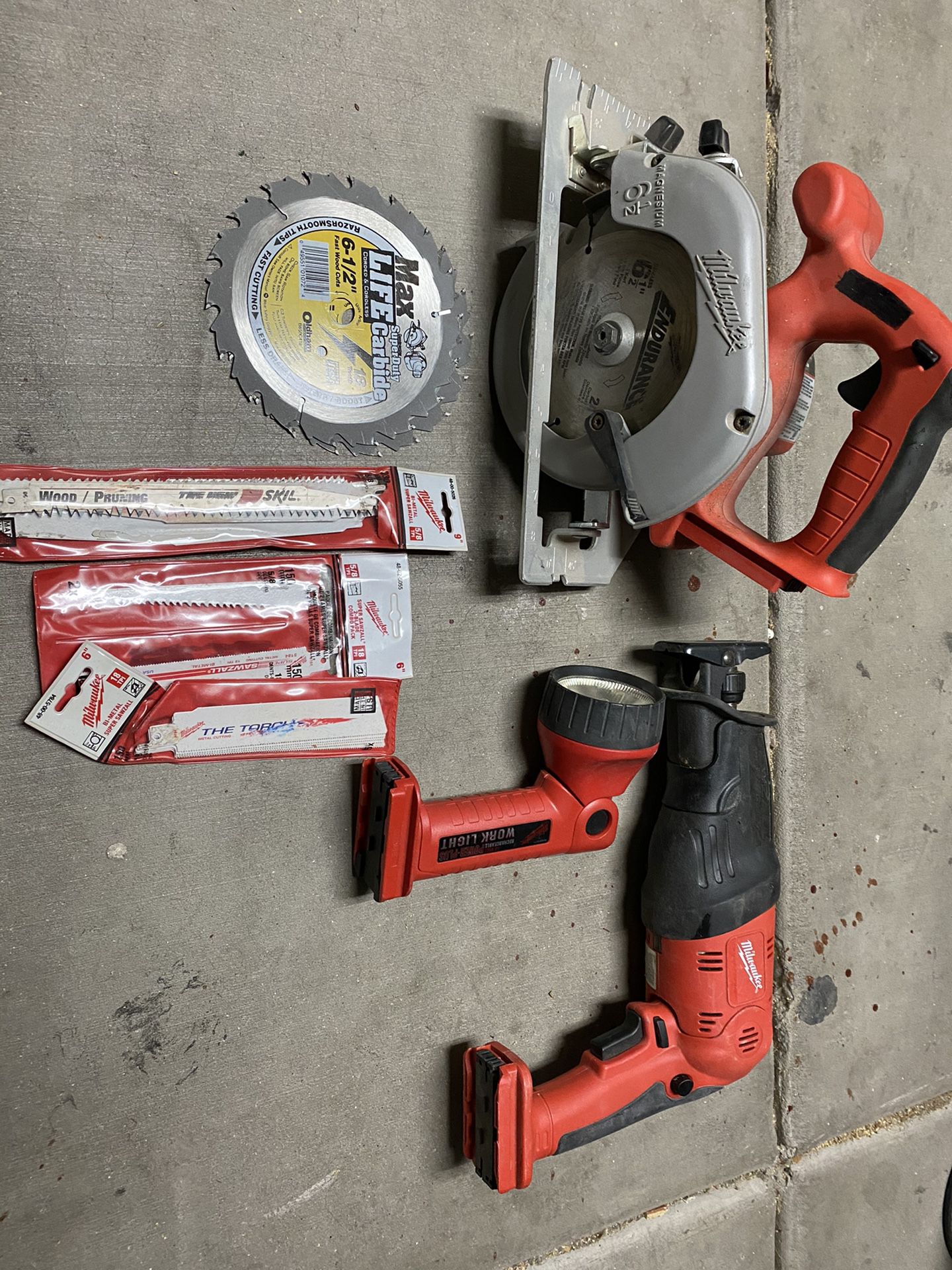 Milwaukee and black and decker