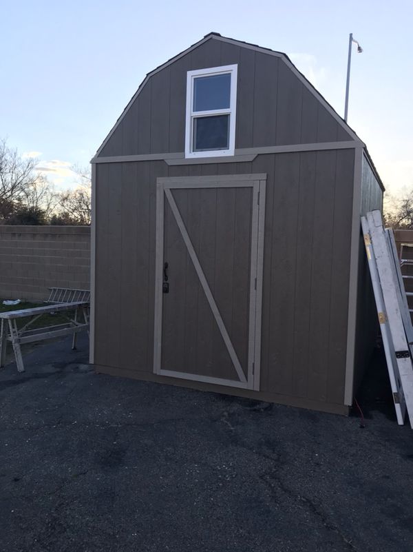 10x12 storage shed delivered for sale in clovis, ca - offerup