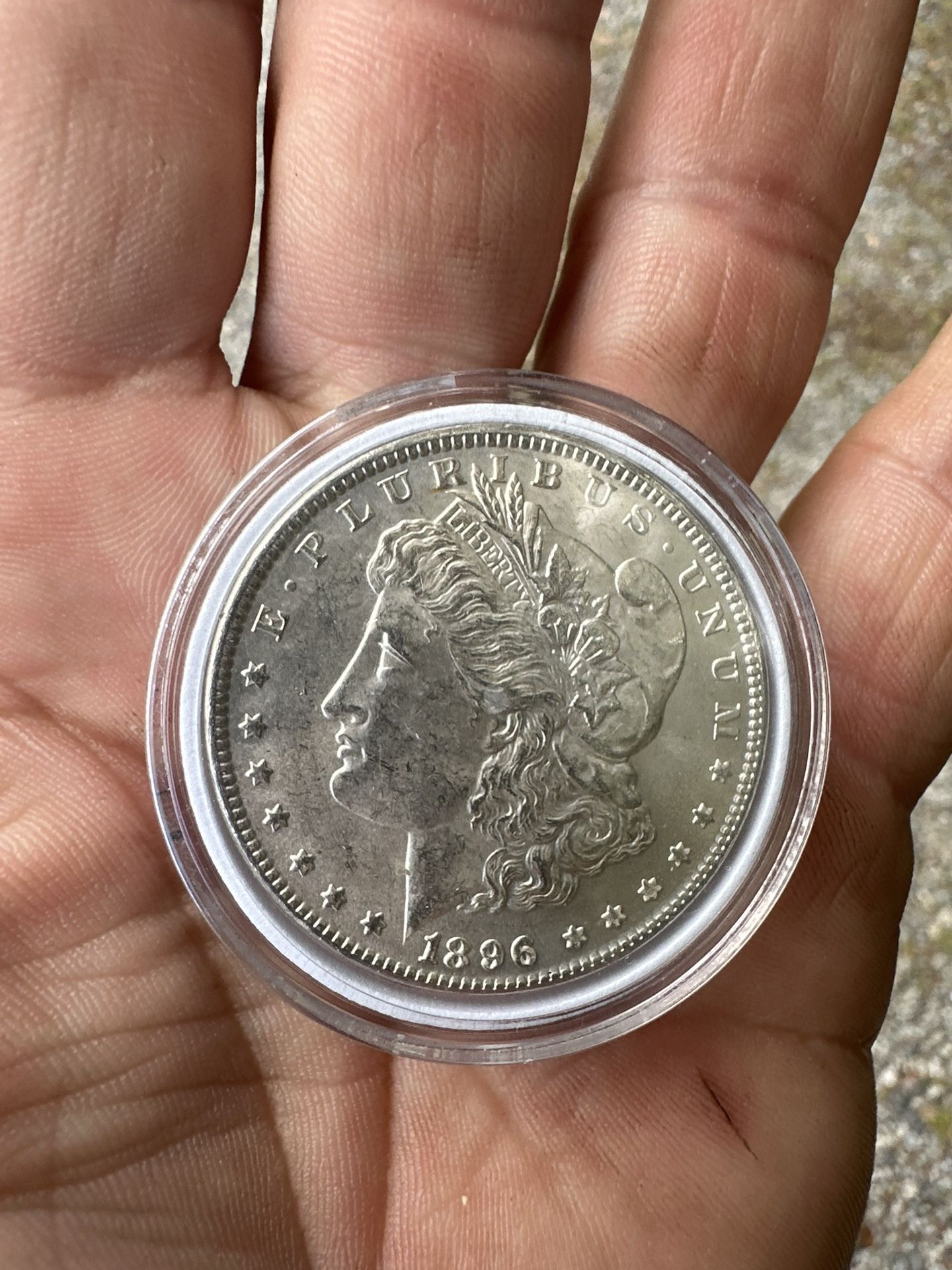 1896 Silver Dollar