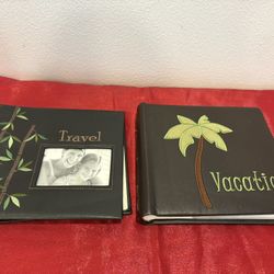 Set of 2 Photo Albums - Vacation - New - 4 x 6 - Simi