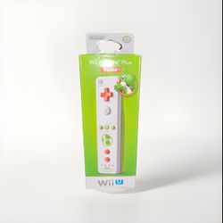 Official Nintendo Wii U Remote Motion Plus | Yoshi Edition | Open Box, MINT