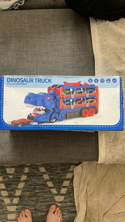 Dinosaur Truck Toy Set with Cars
