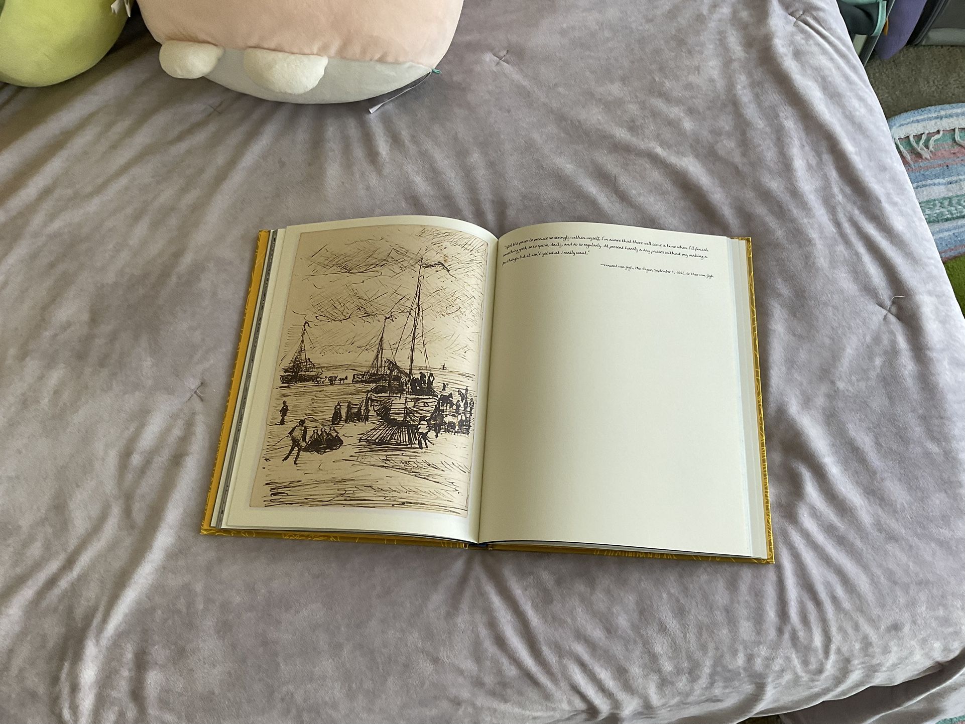vincent van gogh art sketchbook 