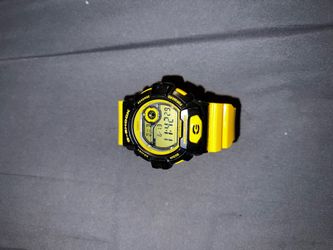 Black and yellow g-shock