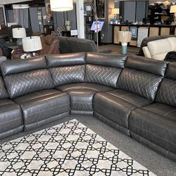 OM• $38 Initial • Brand New Samperstone Reclining Sectional 