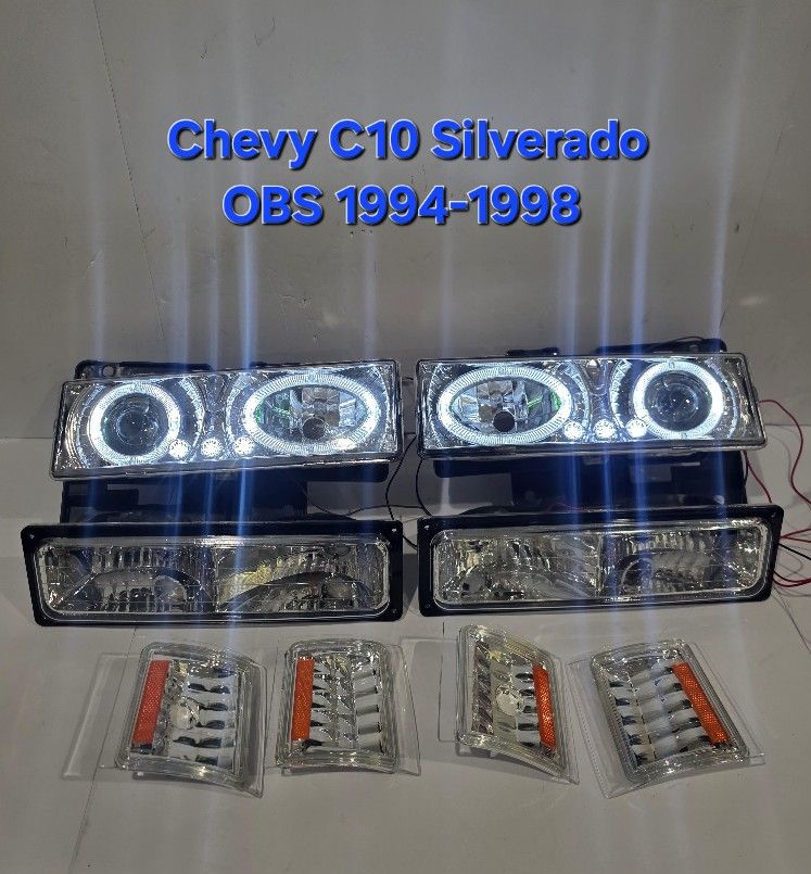 Chevy C10 Silverado OBS 1994-1998 Tail Lights