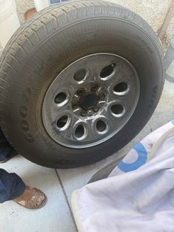 3 Tires (Rim Included)