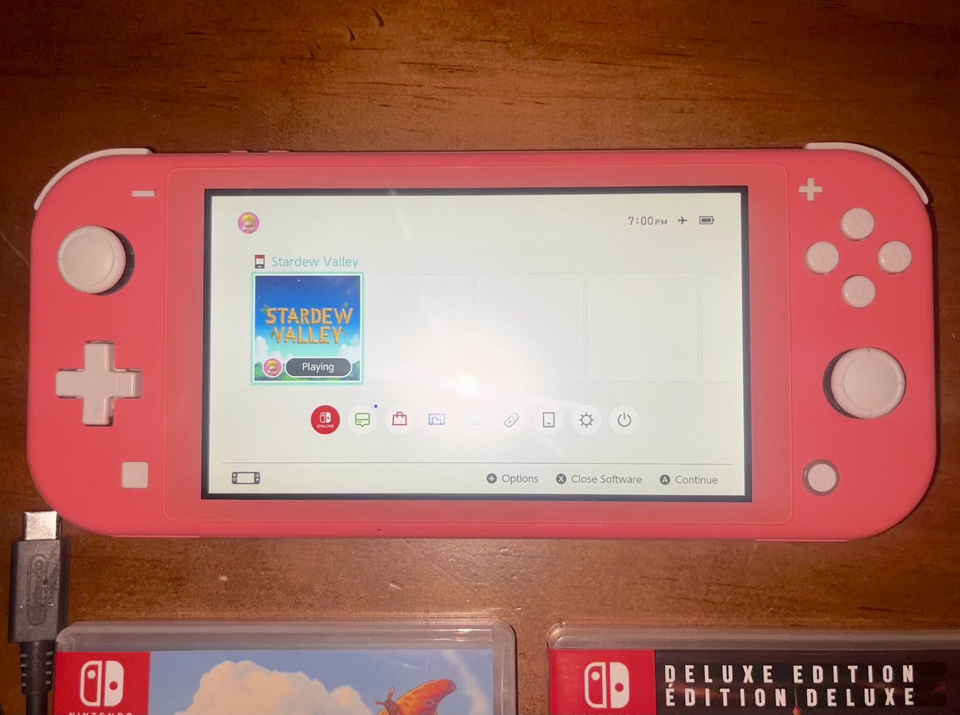 Pink Switch Lite - cozy bundle (Nintendo)