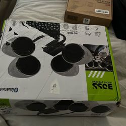 Bluetooth 3” Weather Proof Speaker And Amplifier System 