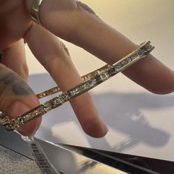 14 K Diamonds Bracelet 