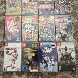 Nintendo Switch Games 20 Each