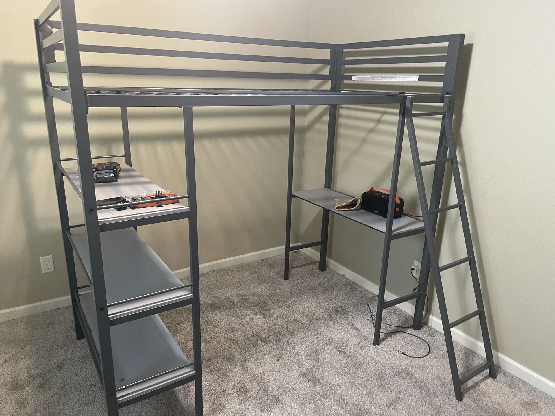 Kids Bunk Bed Desk