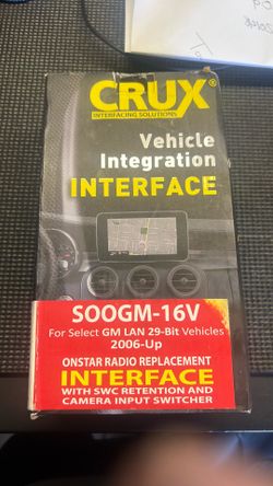 Crux radio interface