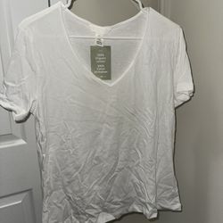 White T-shirt H&M