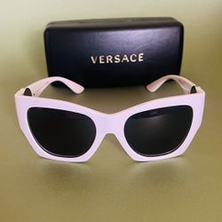 Versace White Sunglasses 