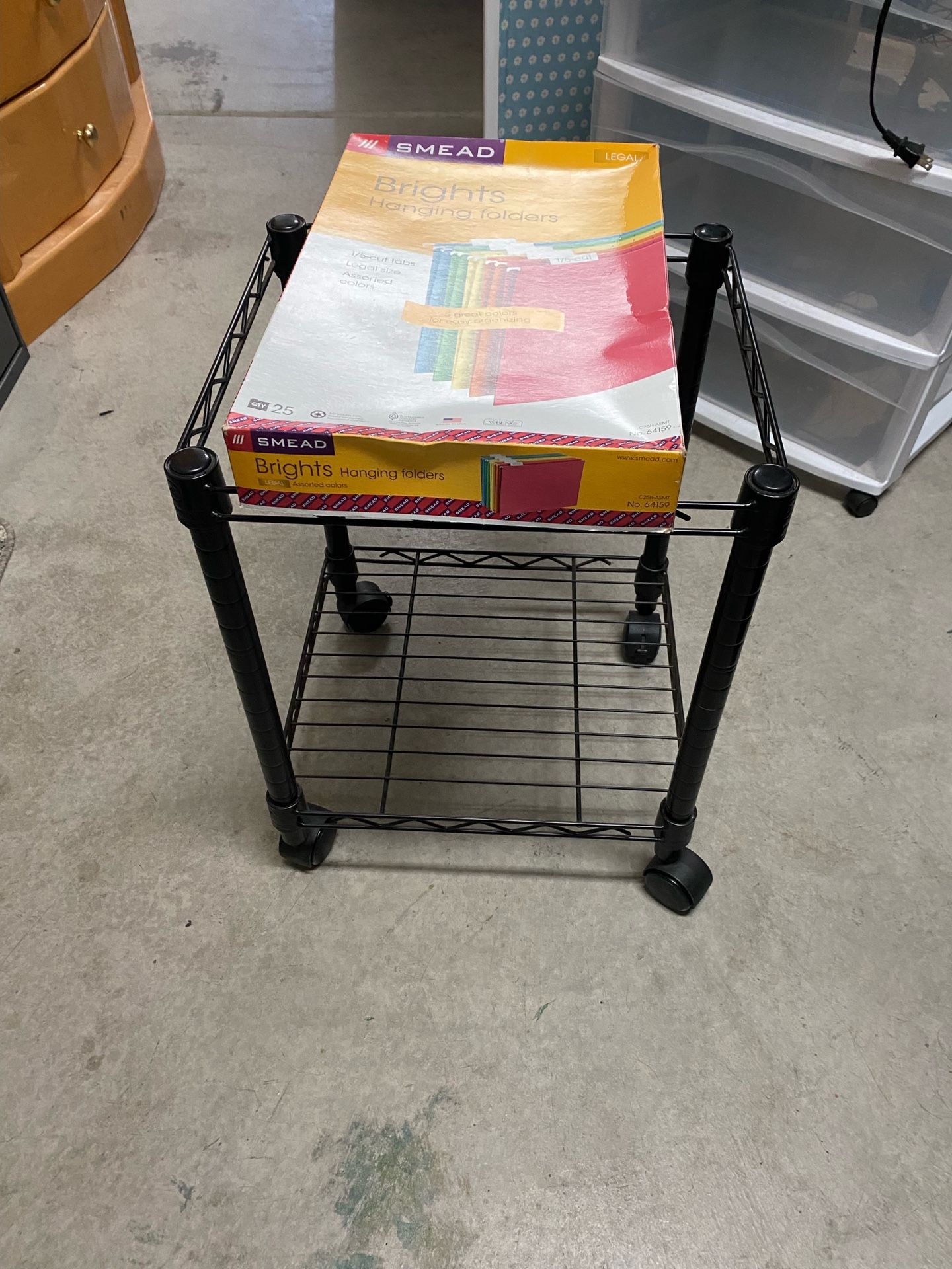 Hanging File Cart