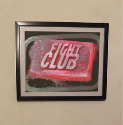 Custom art piece of the Bar of soap from fight club movie