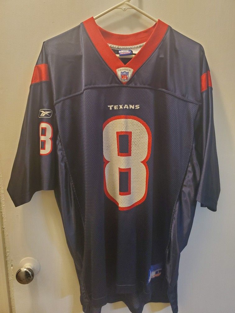 Reebok Houston Texans David Carr Jersey