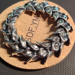 Bloody Mary Mermaid Silver Bracelet