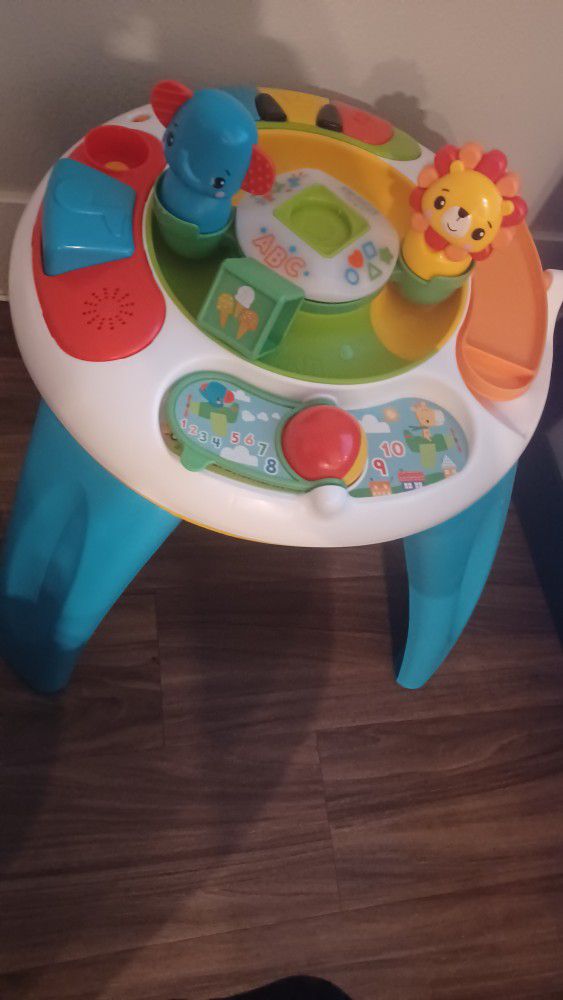 Activity Table/ Push Walking Toy 