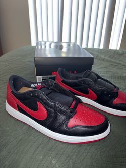 Air Jordan 1 Low Bred Banned Sz 10 DS