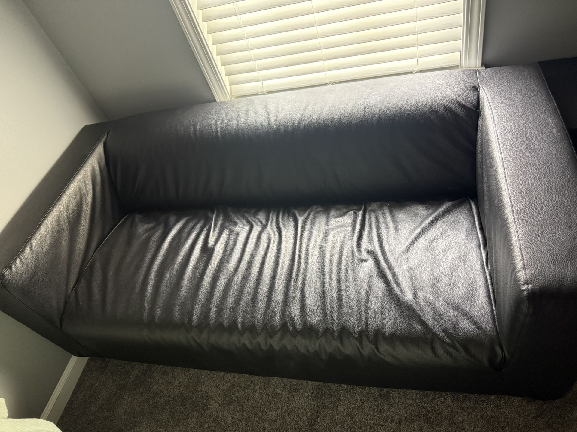 Leather IKEA Couch In Excellent Condition!!