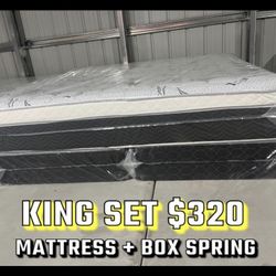 King Pillow Top Set 