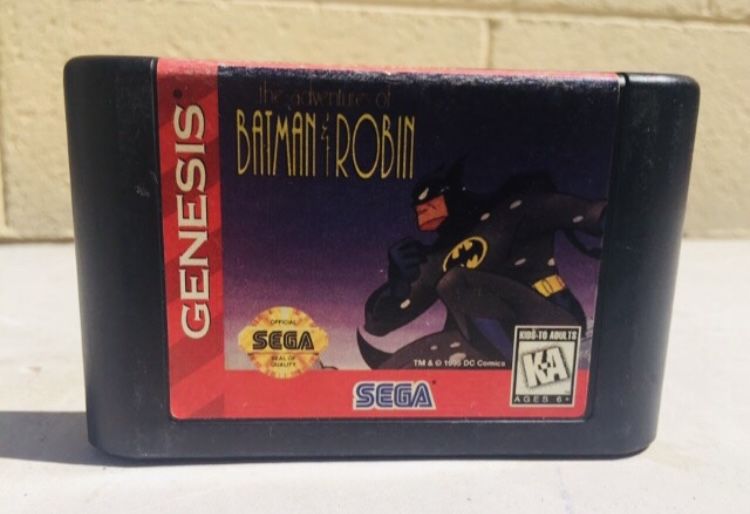 Sega Genesis : The Adventures Of Batman & Robin