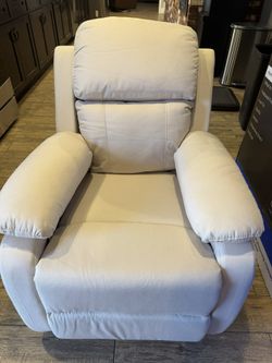Beige Rocker  Recliner 