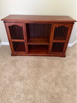Pier 1 Imports TV Stand/Credenza and matching Book Case