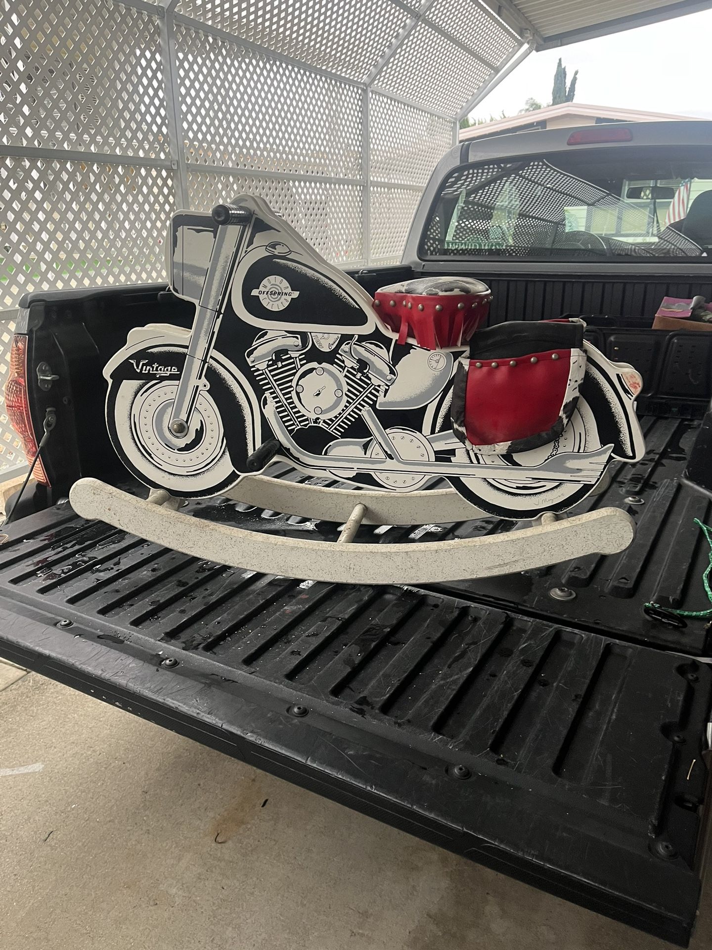 Rocking Horse Motorcycle AWESOME !