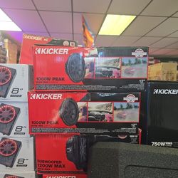 Kicker 1000W peak CompRT 12" subwoofer