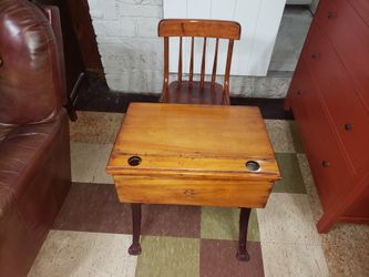 Old Desk And Chair 1930