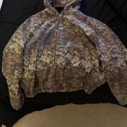 Large Zara Camo Hoodie