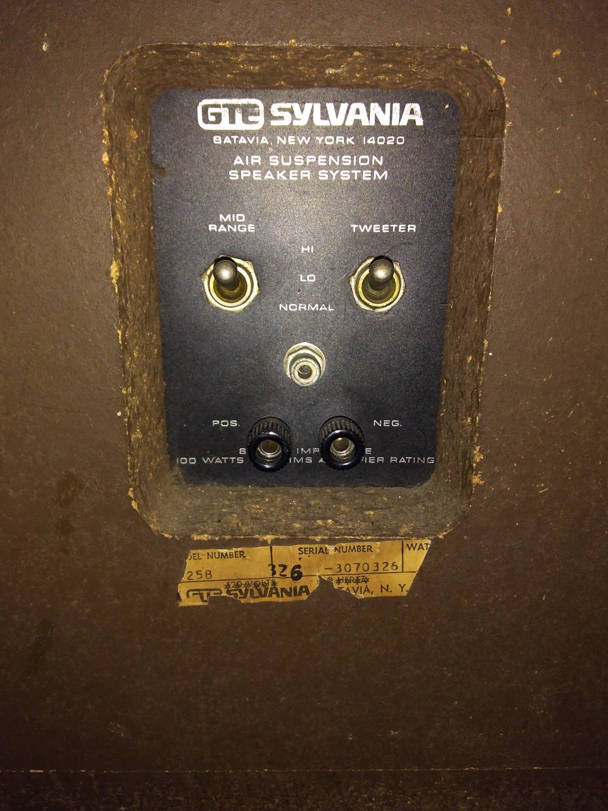 Rare gte Sylvania speaker