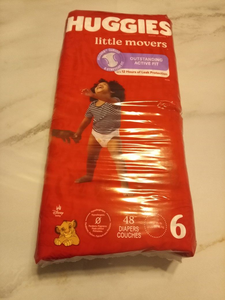 Huggies Diapers Size 6