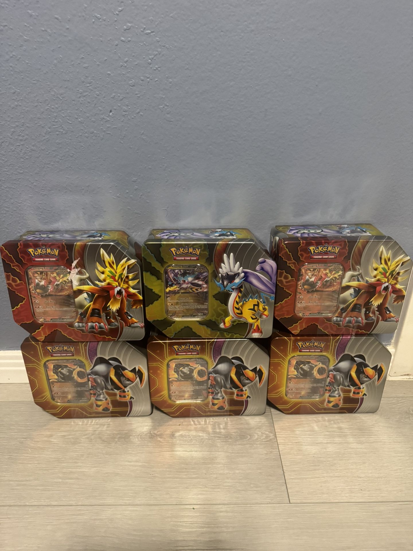 (6) Pokemon Paradox Destinies Tins