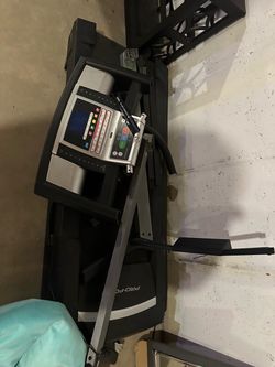 Pro Form Treadmill taken apart for easy transport