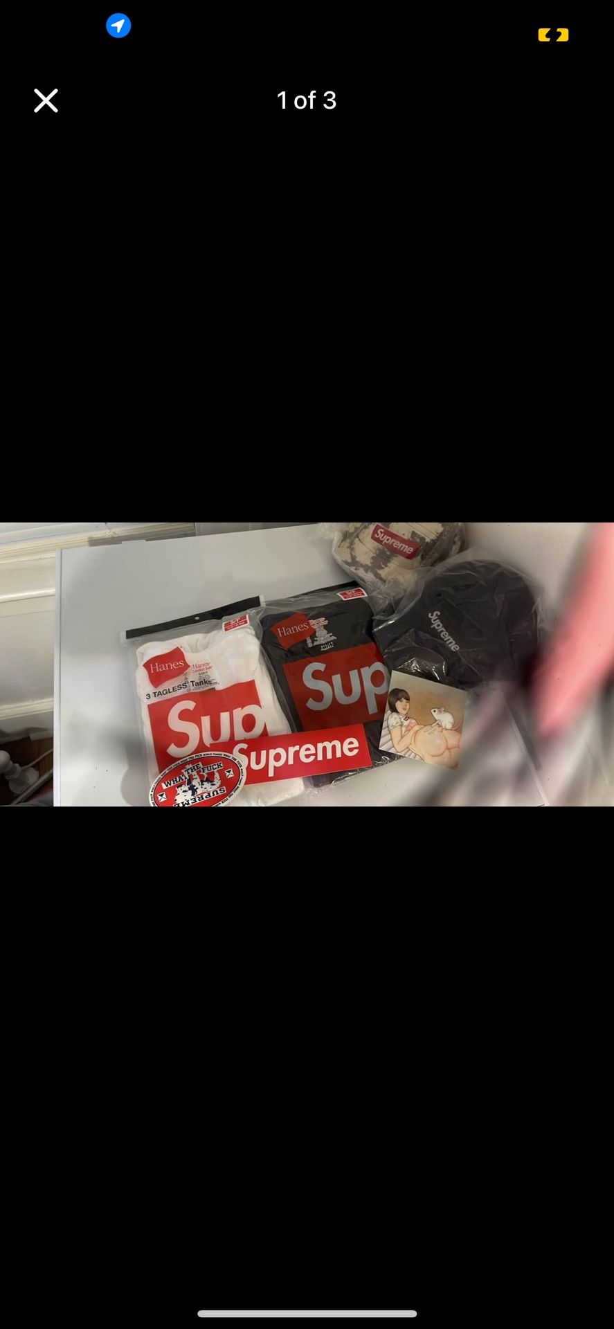 Supreme Tank Tops Size Small Brand New In Sealed Package