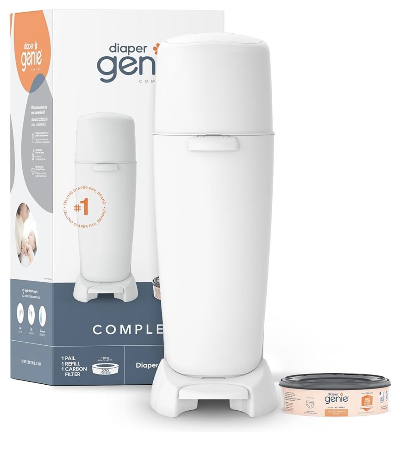 Diaper Genie Pale + Refill