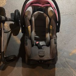 Baby Car Seat And Stroller 