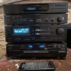 Vintage Kenwood Stereo Integrated Amplifier KA-129