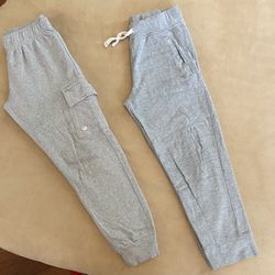 Boys size 7/8 Gray joggers bundle