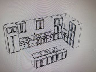 Kitchen cabinets