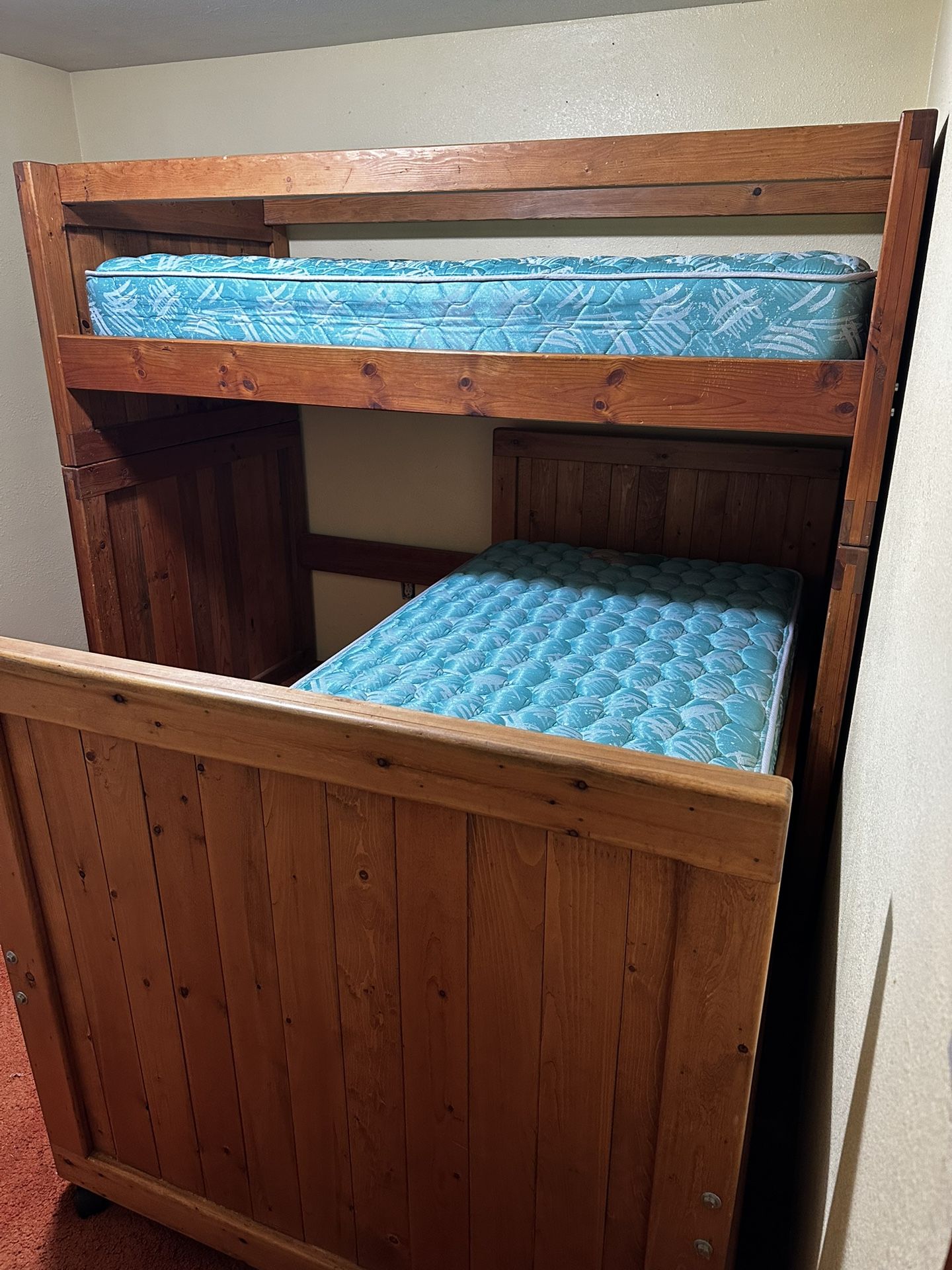 HeavyDuty Handmade Bunk Bed Combo Set