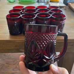 French Mugs Ruby Red
