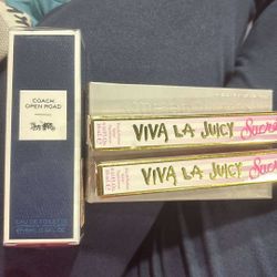 Travel Perfumes Set Coach & Juicy 