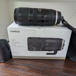 Tamron SP 70-200mm F/2.8
Di VC USD G2 for Canon